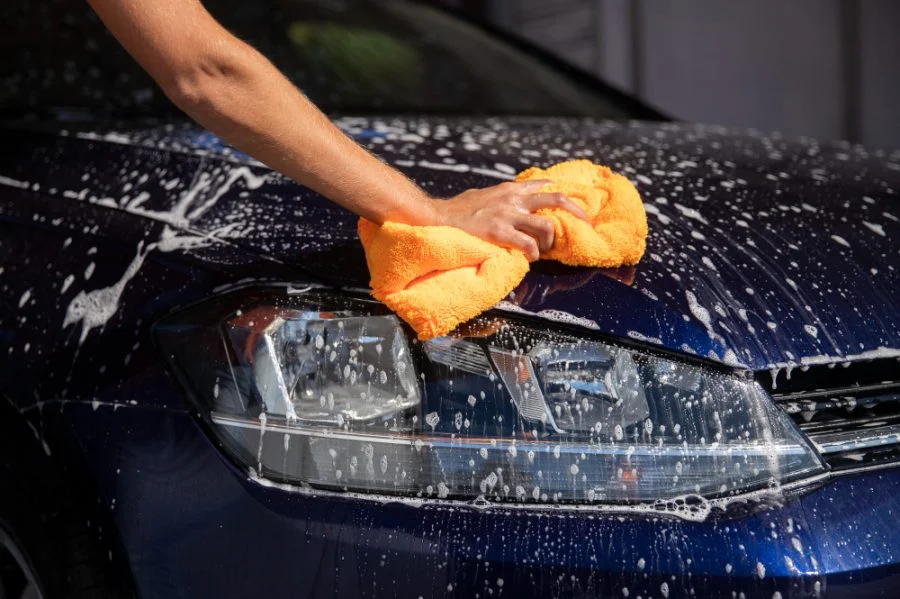 serviço de limpeza de carros